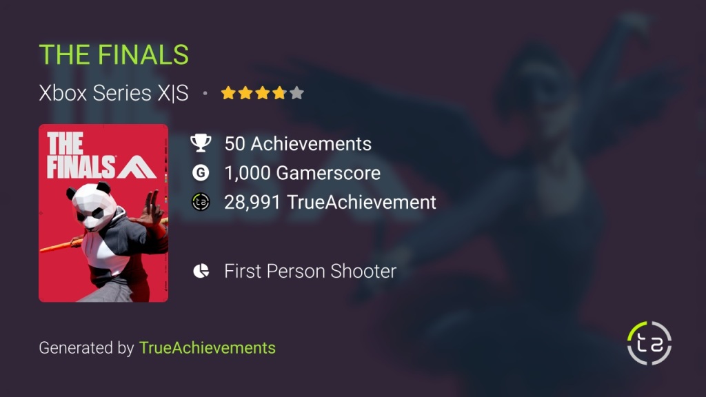 All The Finals Achievements Guide